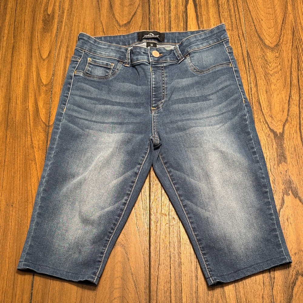 Jordache Blue Cropped Women's Jeans Sz 10